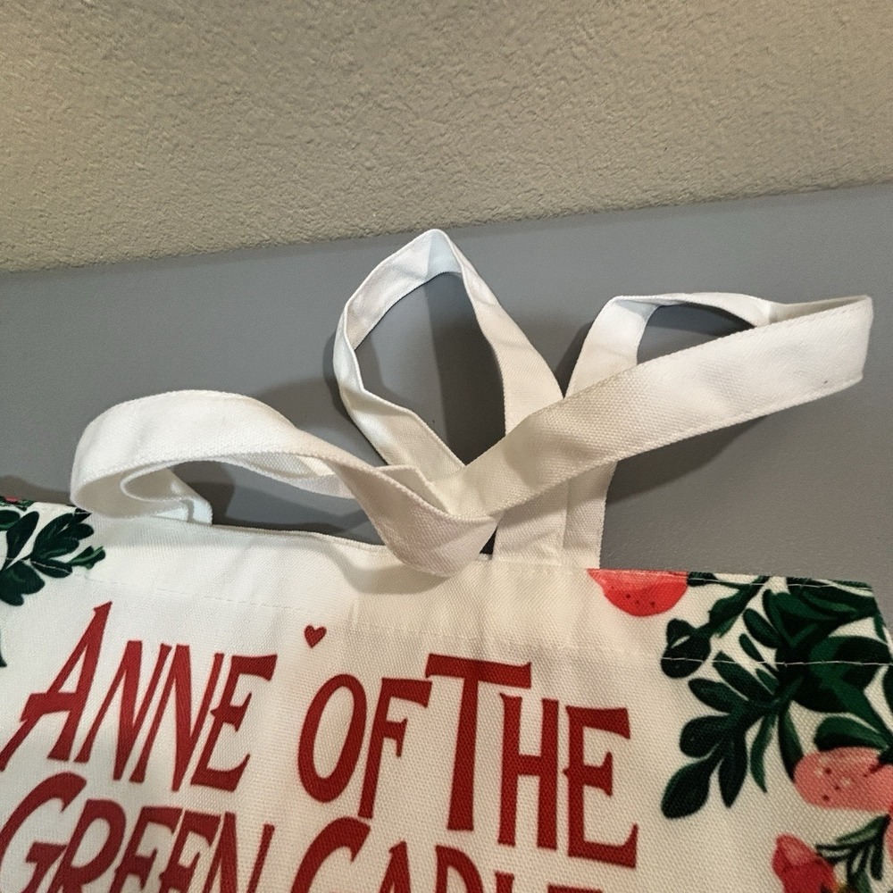 Anne Green Gables Reusable‎ Tote Bag Shopping Grocery Travel Double Handles New - Picture 6 of 9